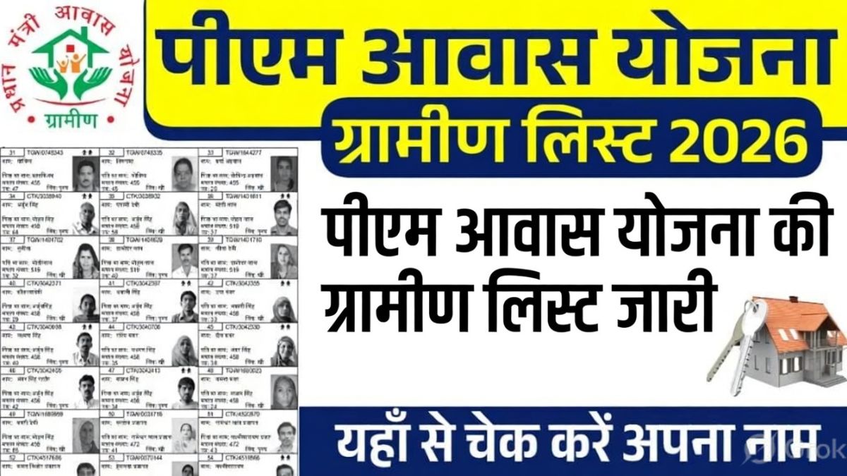 PM Awas Yojana Gramin List